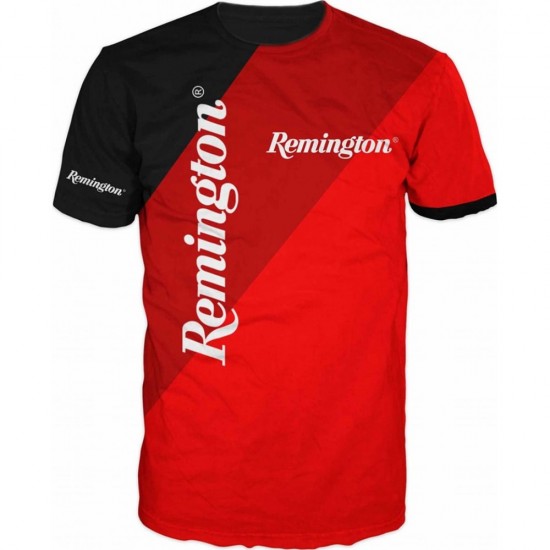 TSHIRT LOGO REMINGTON RED BLACK