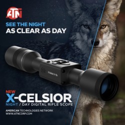 ATN X-Celsior 3-9x Night / Day Hunting Rifle Scope