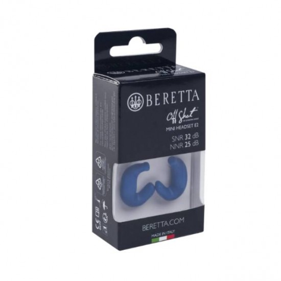 BERETTA MINI HEADSET E2 BLUE