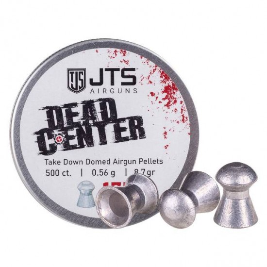 JTS DEAD CENTER Precision Domed .177/4,5mm/500pcs (8,7 grains)