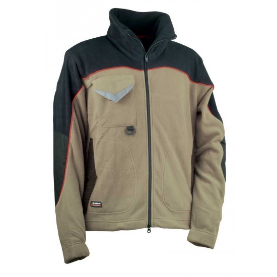 Ζακέτα Fleece Cofra Rider khaki/black