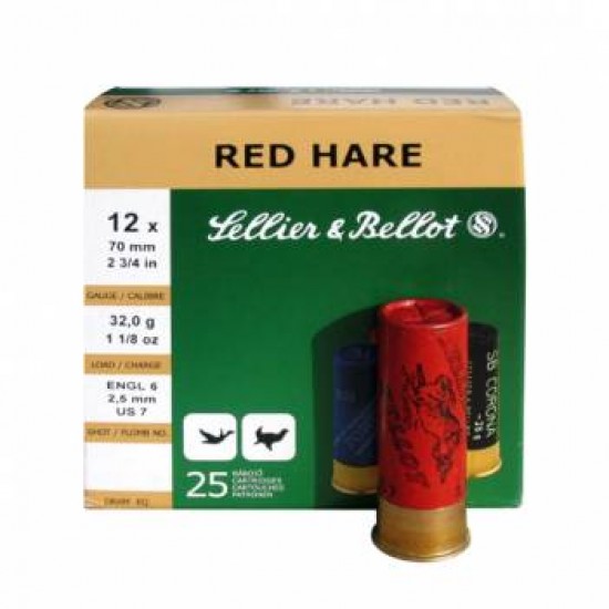 SELLIER BELLOT RED HARE 32 gr.