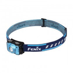 Φακός Κεφαλής LED Επαναφορτιζόμενος HL12R 400 Lumen FENIX Blue