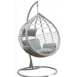 Κούνια Φωλιά 5215 G Rattan 108x85x120cm